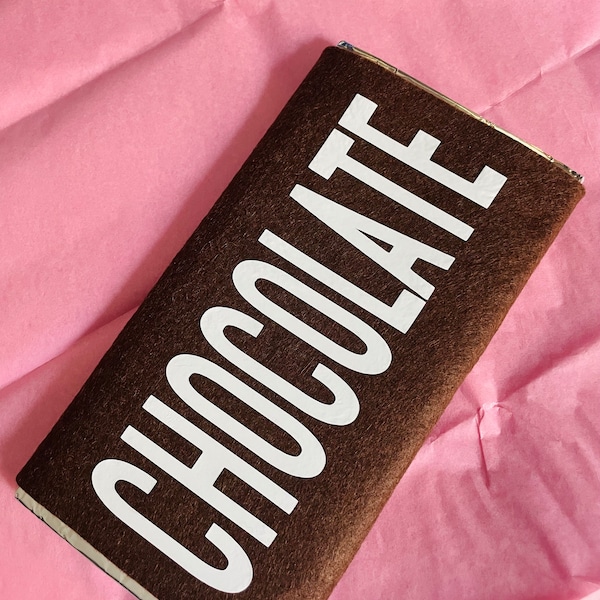 Barra de chocolate falsa, leer descripción