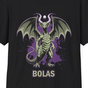 Unisex T-Shirt: Nicol Bolas - Legendary Magic the Gathering (MTG) Dragon with Menacing Style