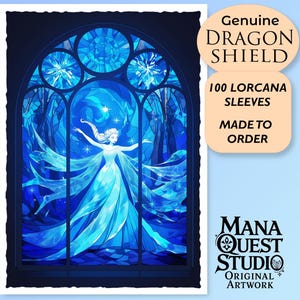 Lorcana Sleeves: Dance in the Midnight Chill! 100+ Top Quality! Colorful, Sharp! This is Your Deck -- Protected and Lookin' Good!