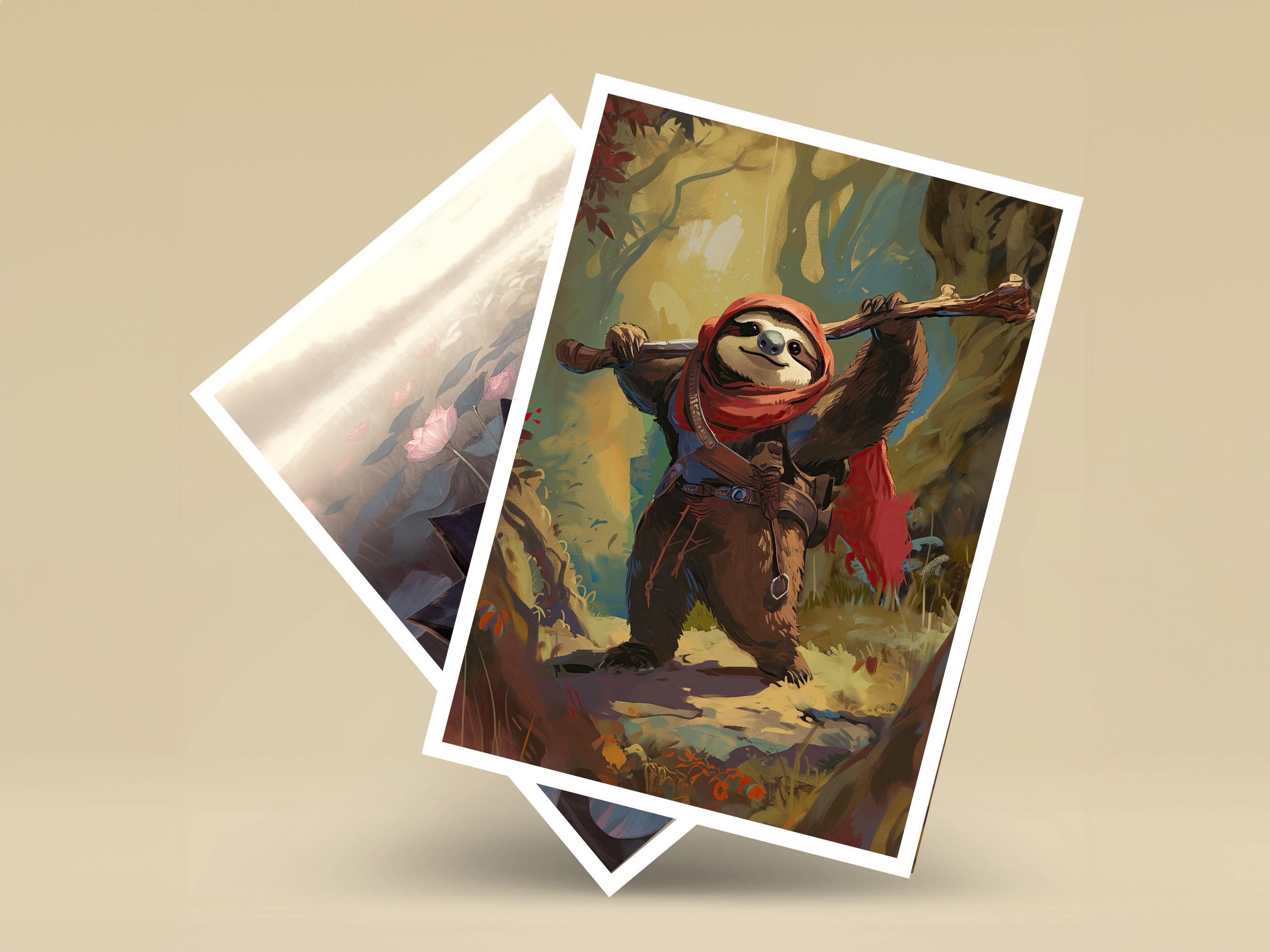 Mtg Sleeves: Sloth Bard! 100+ Top Quality! Colorful, Sharp! This is Your  Deck -- Protected and Lookin' Good! - Etsy New Zealand