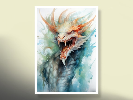 Mtg Sleeves: Watercolor Green Dragon! 100+ Top Quality Sleeves! Colorful, Sharp Image! This is Your Deck -- Protected and Lookin' Good! - Etsy Mtg Sleeves: Watercolor Green Dragon! 100+ Top Quality Sleeves! Colorful, Sharp Image! This is Your Deck -- Protected and Lookin' Good! - Etsy