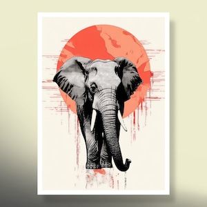 Fundas MtG: ¡Elefante minimalista! Más de 100 fundas de primera calidad para cartas de Magic: imágenes nítidas y coloridas. ¡Esta es tu baraja, protegida y con un aspecto impecable!