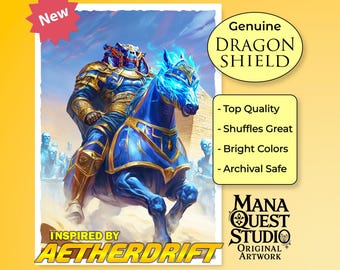 Fundas MtG: ¡Maestro del Tesoro de los No Muertos! ¡Inspiradas en Aetherdrift! — Más de 100 fundas de calidad Dragon Shield — Duraderas, vibrantes y diseñadas para impresionar.
