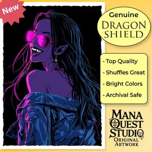 MtG Sleeves: Nocturne Rebel! — 100+ Dragon Shield Quality Sleeves — Durable, Vibrant, and Designed to Impress