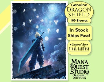 MTG Card Sleeves,buster Sword | Final Fantasy Inspired Card Sleeves,mtg  Accessories,gift for Game Enthusiasts,top Quality Magic Sleeves - Etsy