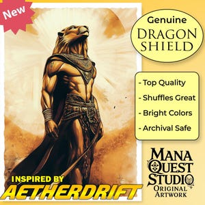 MtG Sleeves: Herald of the New Dawn, inspired by Aetherdrift! — 100+ Dragon Shield Quality Sleeves — Durable, Vibrant, and Built to Impress
