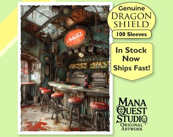 MtG Sleeves: Nuka Cafe! 100+ Top Qualität! Bunt, Scharf! Das ist Dein Deck -- Geschützt und gut aussehend!