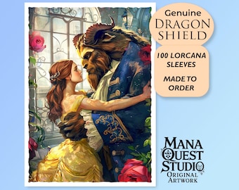 Lorcana Sleeves: Tale as Old as Time! 100+ Top Quality! Colorful, Sharp! This is Your Deck -- Protected and Lookin&#39; Good!