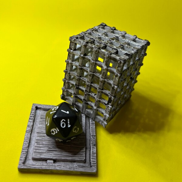 Dnd Dice Jail Etsy