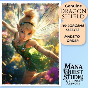 Lorcana Sleeves: Dawn&#39;s Dancer! 100+ Top Quality! Colorful, Sharp! This is Your Deck -- Protected and Lookin&#39; Good!
