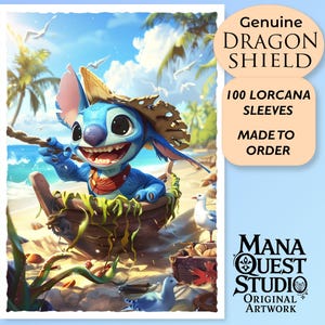 Lorcana Sleeves:  Pirate Ahoy! 100+ Top Quality! Colorful, Sharp! This is Your Deck -- Protected and Lookin&#39; Good!