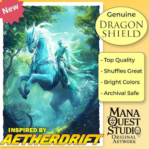 MtG Sleeves: Phantom of Wilds, inspired by Aetherdrift! — 100+ Dragon Shield Quality Sleeves — Durable, Vibrant, and Built to Impress