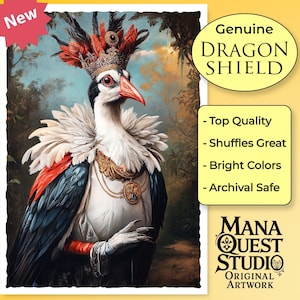 MtG Sleeves: Her Grace, The Crimson Beak! — 100+ Dragon Shield Quality Sleeves — Durable, Vibrant, and Designed to Impress