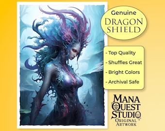 MtG Sleeves: Watercolor Sea Queen! 100+ Top Quality Card Sleeves! Colorful, Sharp Image! This is Your Deck -- Protected and Lookin' Good!