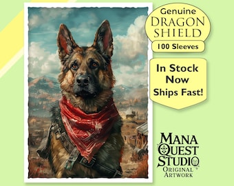 MtG Sleeves: Dogmeat is a Good Boy! 100+ Top Quality! Colorful, Sharp! This is Your Deck -- Protected and Lookin&#39; Good!