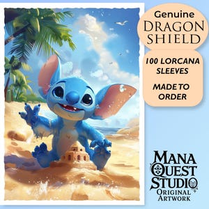 Lorcana Sleeves: Castle Builder! 100+ Top Quality! Colorful, Sharp! This is Your Deck -- Protected and Lookin&#39; Good!