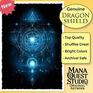 MtG Sleeves: Aethereal Nexus! — 100+ Dragon Shield Quality Sleeves — Durable, Vibrant, and Designed to Impress