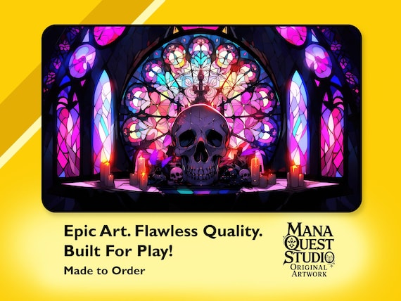 サプライ・アクセサリ・グッズ Dominaria United Stained Glass Playmat Ultra Pro Playmat: Dominaria United - Stained Glass Land