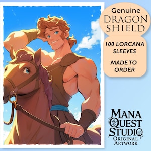 Lorcana Sleeves: handige held! 100+ topkwaliteit! Kleurrijk, scherp! Dit is jouw deck: beschermd en ziet er goed uit!