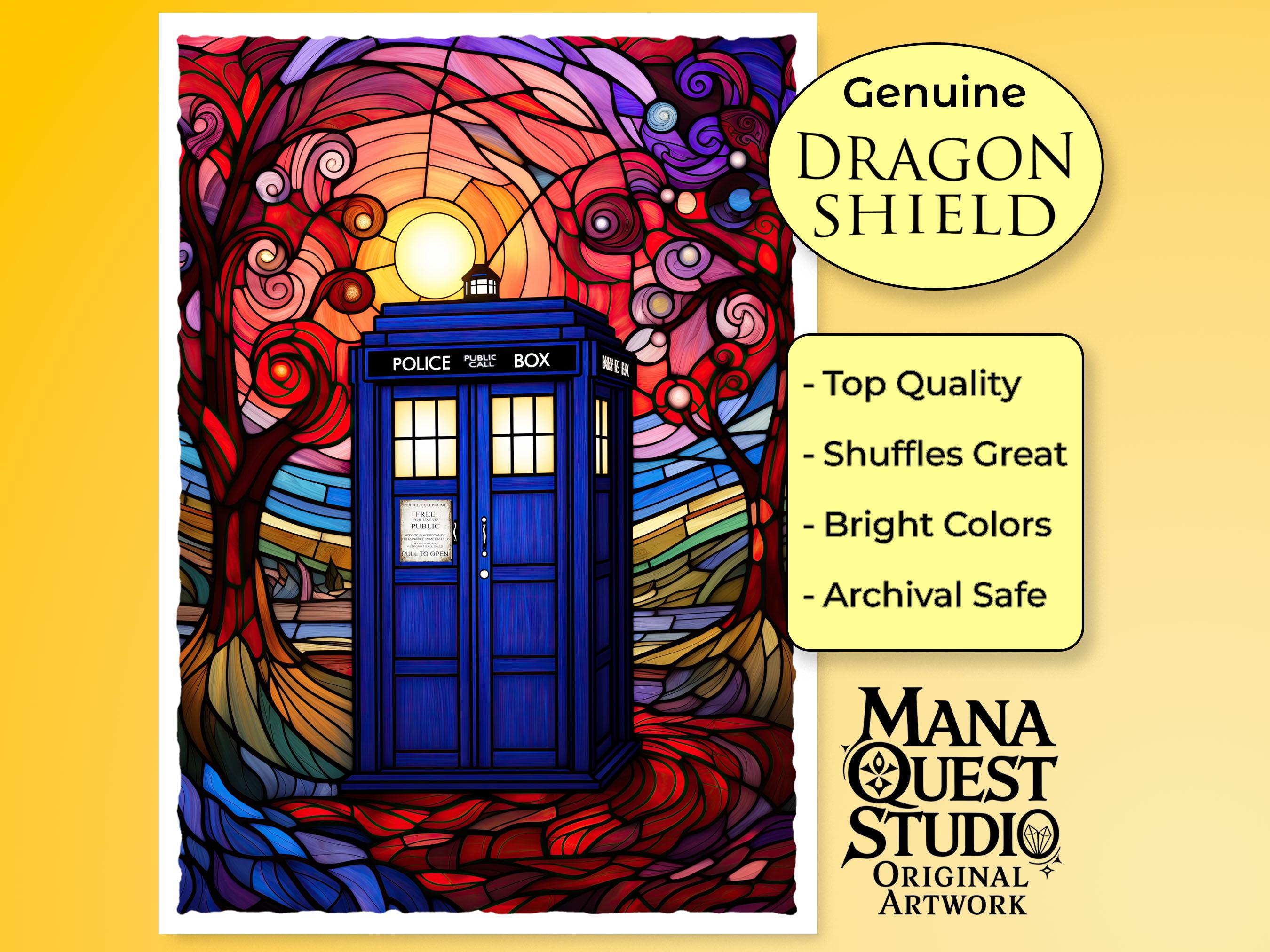 tardis card sleeves doctor who mtg I drew a police box for MTG Doctor Who card sleeves for anyone to use : r/ mtg PVC Free Black Border 100ct Matte TCG/MTG Card Art