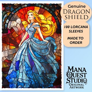 スリーブ: 舞踏会の輝き! 100 種類以上のドラゴン シールド スリーブ - カラフルでシャープ! 魅惑的なステンド グラスの傑作...