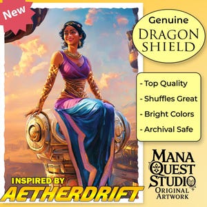 MtG Sleeves: Visionary Architect, inspired by Aetherdrift! — 100+ Dragon Shield Quality Sleeves — Durable, Vibrant, and Built to Impress
