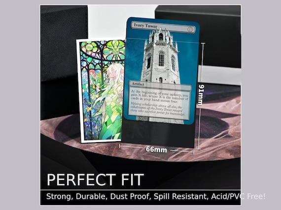 Mtg Sleeves: Stained Glass Elf! 100+ Top Quality Magic Card Sleeves! This  is Your Deck -- Protected and Lookin' Good! - Etsy