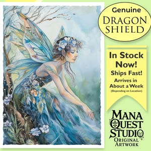 MtG Sleeves: Azure Fairy! Oltre 100 di alta qualità! Colorate, nitide! Questo è il tuo mazzo, protetto e dall'aspetto fantastico!