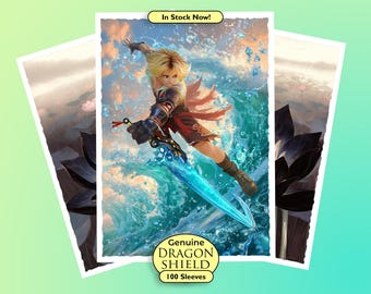 MtG Sleeves: The Blitz Ace!  Final Fantasy Inspired - 100 Dragon Shield Sleeves — Durable, Vibrant, and Designed to Impress