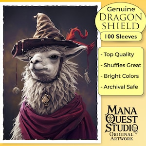 Manchons MtG : lama chaman ! Plus de 100 produits de qualité supérieure ! Coloré, net ! Ceci est votre terrasse : protégée et belle apparence !