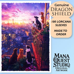 Ärmel: Dämmerungsstimmung! 100+ Dragon Shield Sleeves - Bunt und Scharf! Das ist dein Deck -- Geschützt und gut aussehend!