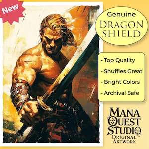 MtG Sleeves: Fury of Emberfell! — 100+ Dragon Shield Quality Sleeves — Durable, Vibrant, and Designed to Impress