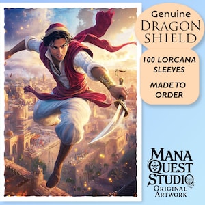 Lorcana Sleeves: Daring Exploit! 100+ Top Quality! Colorful, Sharp! This is Your Deck -- Protected and Lookin&#39; Good!