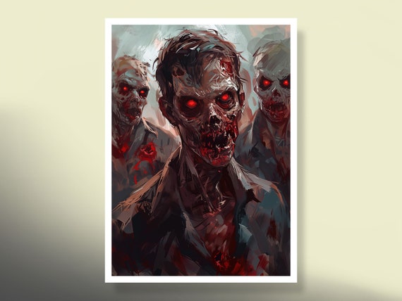 Mtg Sleeves: Zombie Gaze! 100+ Top Quality! Colorful, Sharp! This