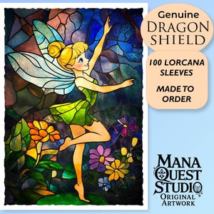 Lorcana Sleeves: Garden of Whimsy! 100+ Top Quality! Colorful, Sharp! This is Your Deck -- Protected and Lookin&#39; Good!
