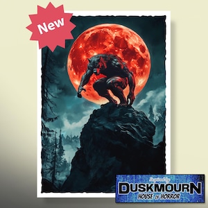 Manchons MtG : faites rage sous la lune de sang ! Plus de 100 produits de qualité supérieure ! Coloré, net ! Ceci est votre terrasse : protégée et belle apparence !