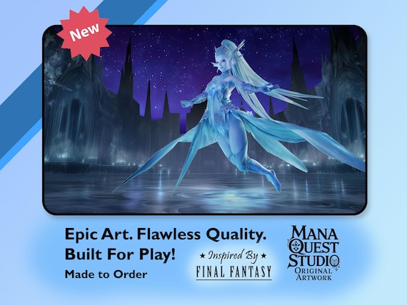 Song of the Frozen Silence - MTG Final Fantasy Inspired Playmat  2414  Fantasy TCG Mat, Colorful/sharp Print - Etsy Australia