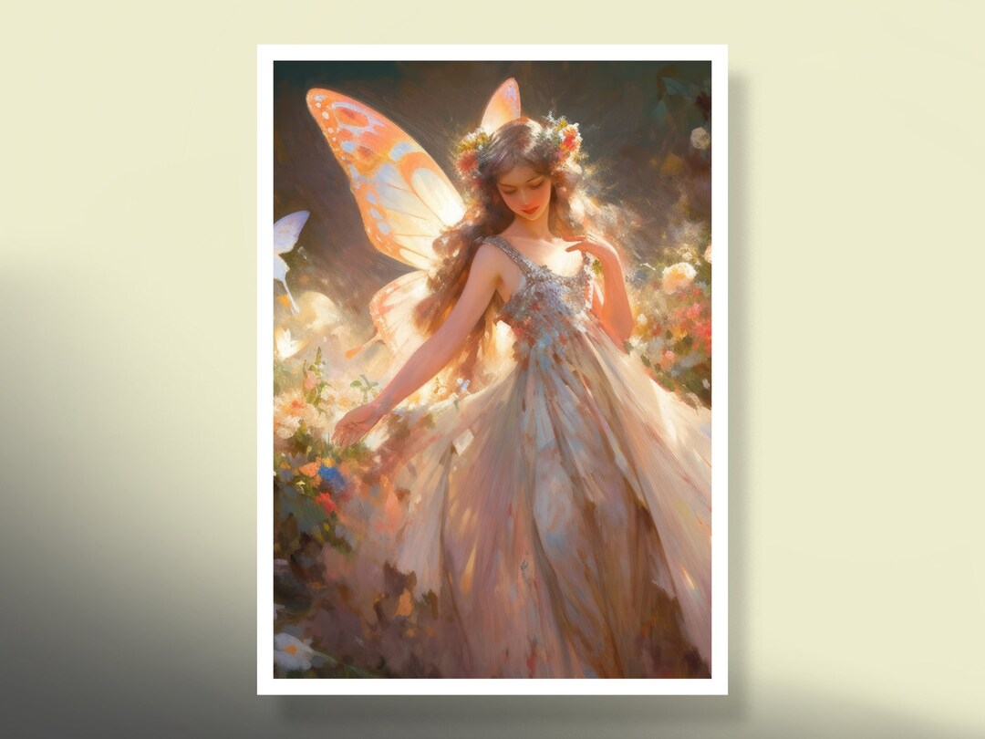 Mtg Sleeves Fairy Field 100 Top Quality Magic Card Sleeves Etsy