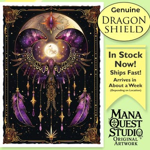 Fundas MtG: Moon Bird. ¡Más de 100 de la mejor calidad! ¡Coloridas y elegantes! ¡Esta es tu baraja, protegida y con un aspecto impecable!