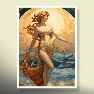 MtG Sleeves: Art Nuvo Venus! 100+ hochwertige Kartenhüllen! Das ist Dein Deck -- Geschützt und gut aussehend!