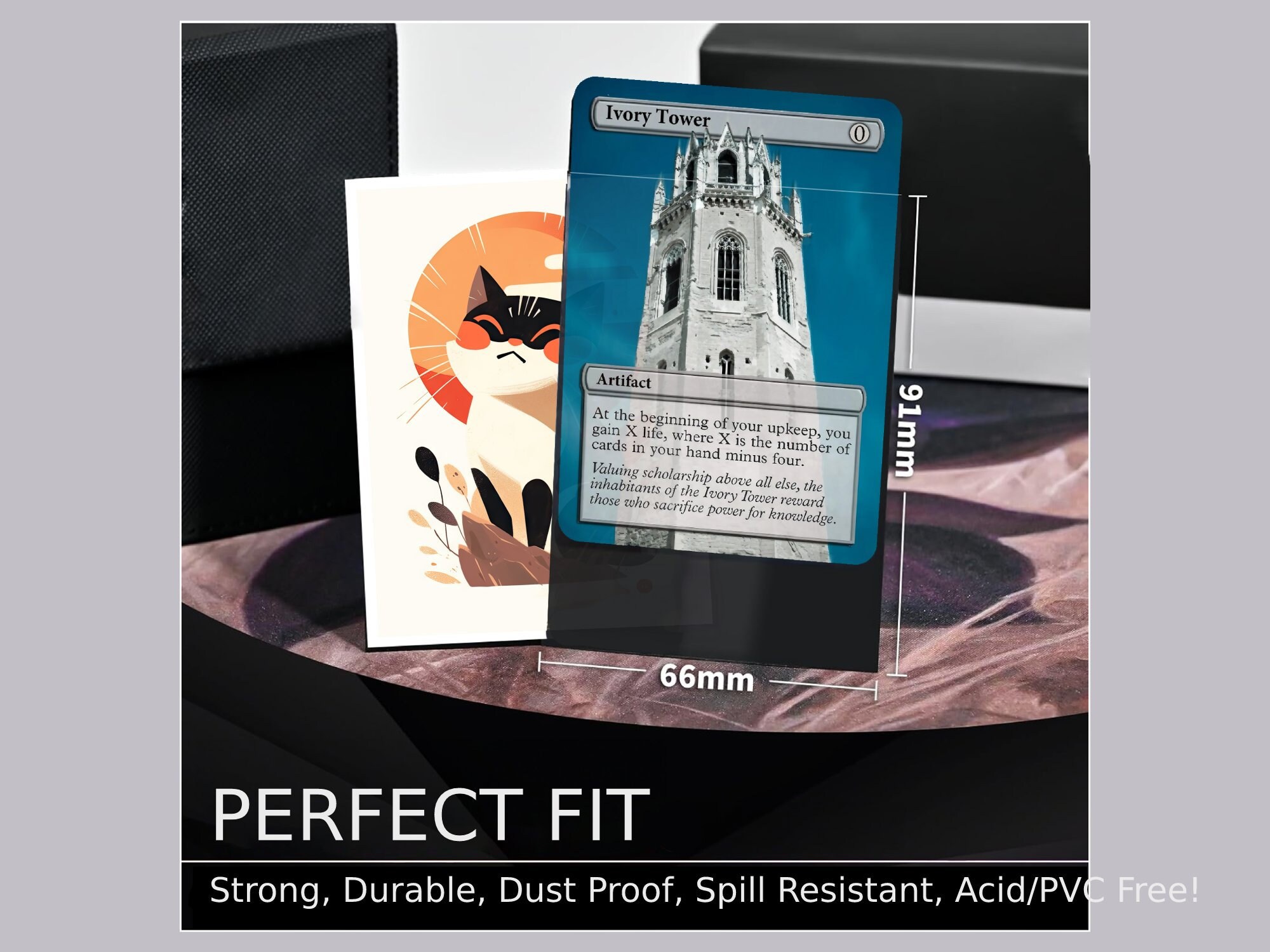 Mtg Sleeves: Proud Kitty! 100+ Top Quality! Colorful, Sharp Image! This is  Your Deck -- Protected and Lookin' Good! - Etsy