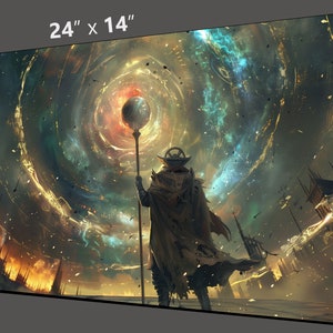 MtG Playmat: Opening the Great Portal! 24"x14" - Colorful, Sharp Image - Smooth, Quality Game Mat for Magic the Gathering and other TCGs!
