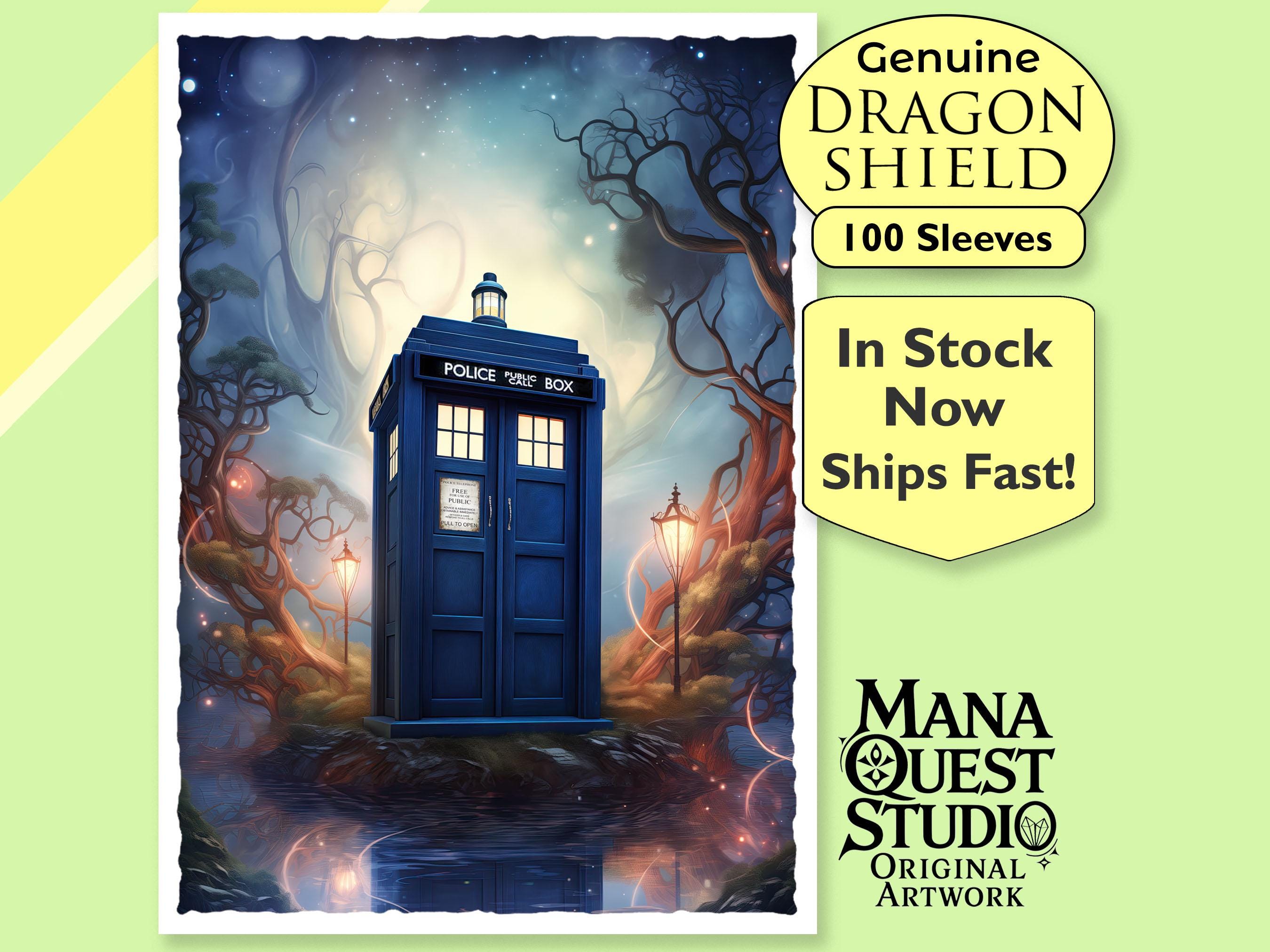 tardis card sleeves Mtg Sleeves: in a Magical Place! 100+ Top Quality Sleeves! Colorful, Sharp Image! This is Your Deck -- Protected and Lookin' Good! Stand apart from your enemies or allies with these never seen before designs Dr Who Card Sleeves -