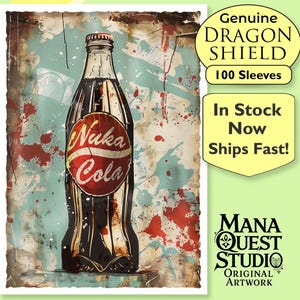 Fundas MtG: ¡Nuka-Cola! ¡Más de 100 fundas de primera calidad! ¡Coloridas y elegantes! ¡Tu mazo estará protegido y lucirá espectacular!