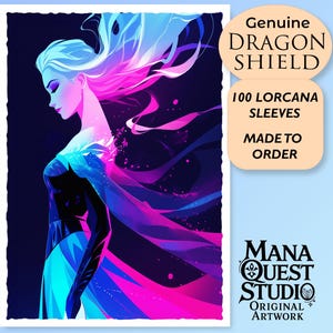 Lorcana Sleeves: Chill Reverie! 100+ Top Quality! Colorful, Sharp! This is Your Deck -- Protected and Lookin' Good!