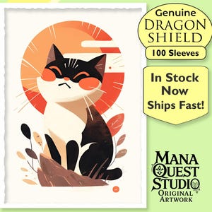 MtG Sleeves: Proud Kitty! 100+ Top Quality! Colorful, Sharp Image! This is Your Deck -- Protected and Lookin' Good!
