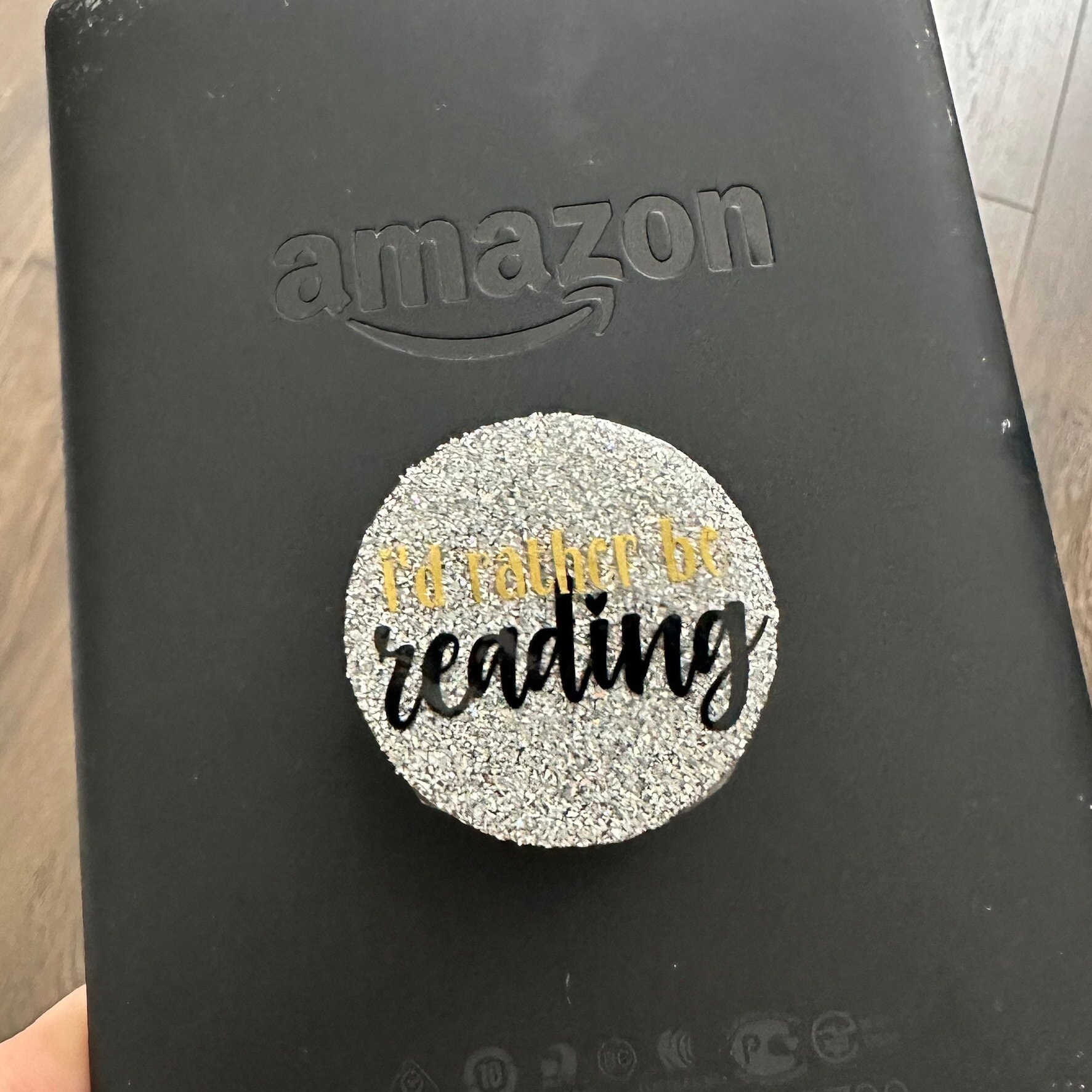 Bookish Holder Grip for Kindle E-reader Glitter Sparkle Book Quote Design  for Readers & Book Lovers Phone Tablet Grips Holder -  Canada