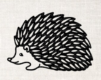 Hedgehog SVG, Hedgehog Art, Woodland Animal SVG, Hedgehog Cut File, Hedgehog Clipart, SVG, Dxf, Png, Digital Download