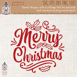 Merry Christmas SVG, Christmas SVG, PNG, Holiday Svg, Christmas Shirt Design, Holiday Saying Cut File, Eps, Dxf, Png, Digital Download