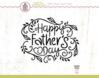 Happy Fathers Day SVG, Fathers Day SVG, Fathers Day PNG, Dad Svg, Cricut Svg, Cricut Cut File, Silhouette Cut File, Png, Digital Download